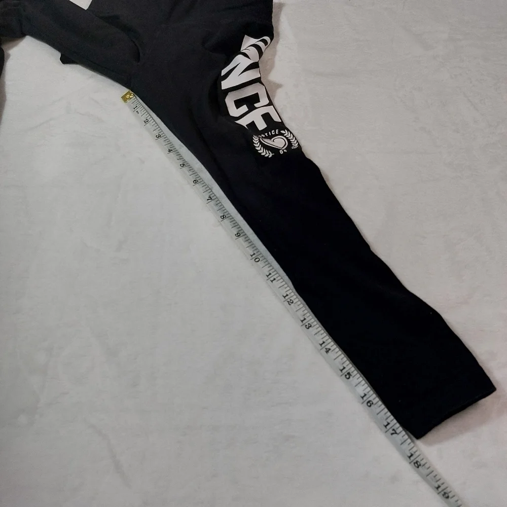 Justice Black Dance Leggings Size 6
